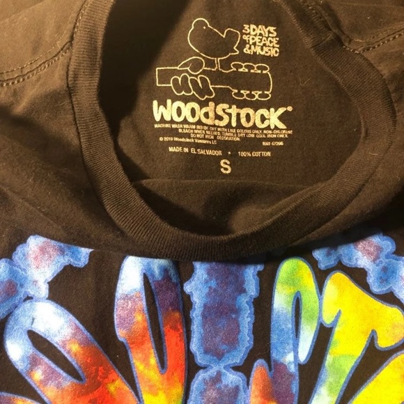 Woodstock 1969 Logo T-Shirt - Picture 5 of 5